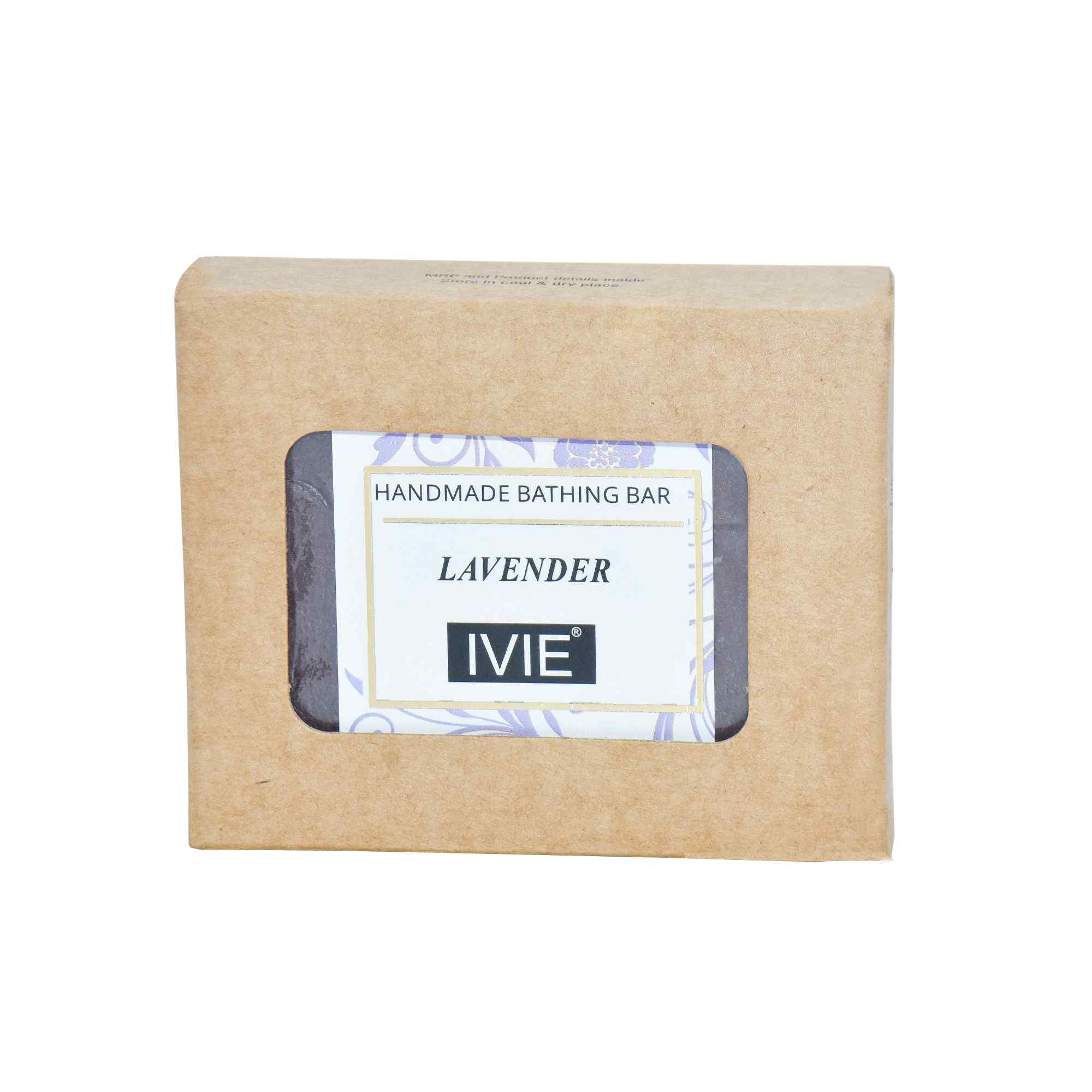 IVIE Handmade Soaps Lavender || Natural Organic ingredients like Lavender essential oil, calming fragrance and Paraben Free.